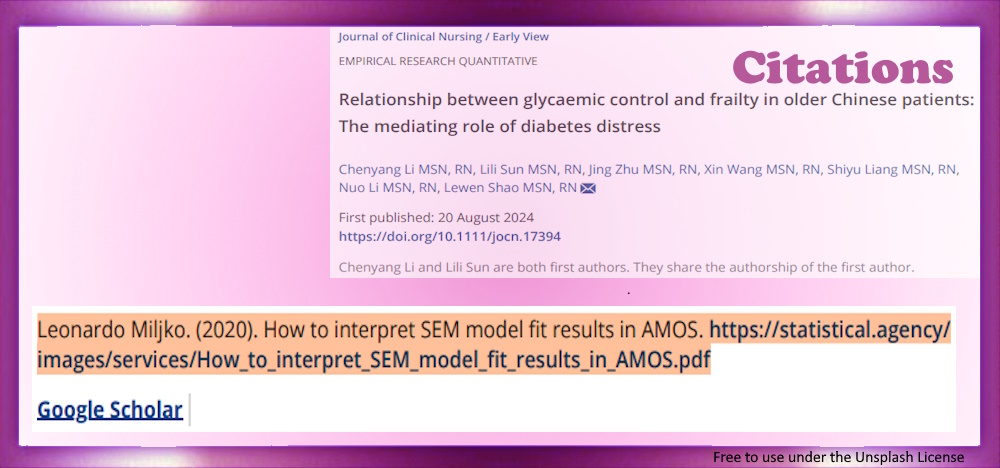 SEM model Fit results in IBM AMOS – IBM SPSS.  Article: Relationship between glycaemic control and frailty in older Chinese patients: The mediating role of diabetes distress